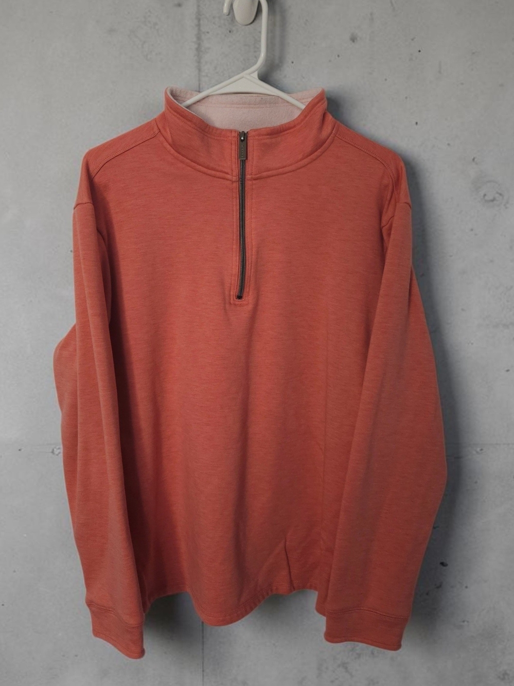Tahari Coral Quarter-Zip Turtleneck Pullover